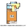 奥羽本線・山形線/山形駅 徒歩15分 1階 築41年 1Kの間取り