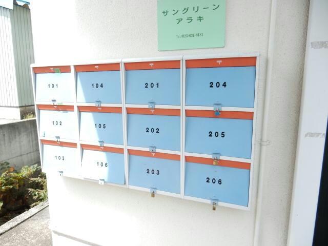 集合郵便受け 奥羽本線・山形線/山形駅 バス17分生長の家下車:停歩1分 1階 築50年