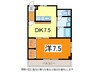 奥羽本線・山形線/山形駅 徒歩15分 1階 築19年 1DKの間取り