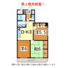 奥羽本線・山形線/山形駅 徒歩8分 11-11階 築35年 3DKの間取り