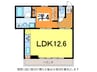 奥羽本線・山形線/山形駅 徒歩17分 2階 築20年 1LDKの間取り