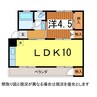 奥羽本線・山形線/山形駅 バス:6分:停歩3分 2階 築53年 1LDKの間取り