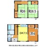 奥羽本線・山形線/山形駅 バス:11分:停歩9分 1-2階 築36年 3DKの間取り