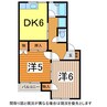奥羽本線・山形線/山形駅 バス:9分:停歩4分 2階 築31年 2DKの間取り