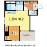 奥羽本線・山形線/山形駅 徒歩6分 3階 築3年 1LDKの間取り
