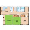菅野貸家(保原) 3DKの間取り