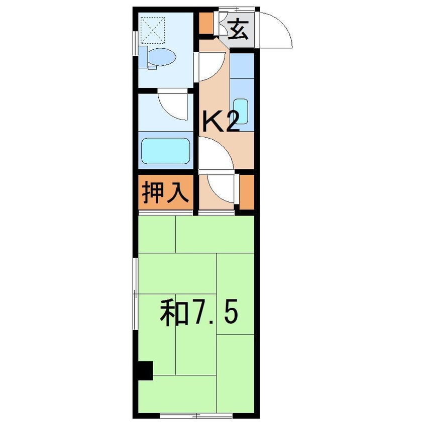 間取図 ハイツプラスワン