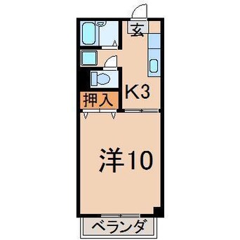 間取図 メゾン東浜