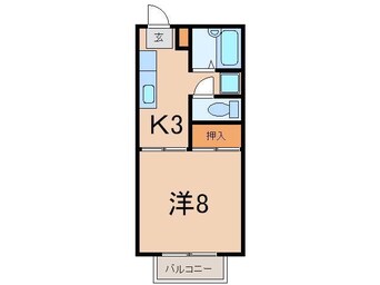 間取図 メゾン東浜