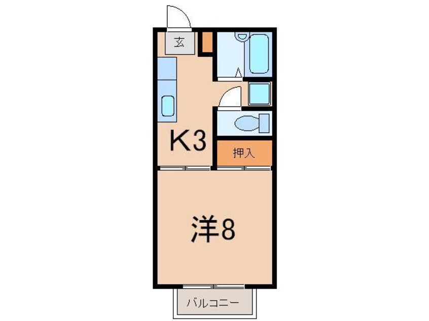 間取図 メゾン東浜