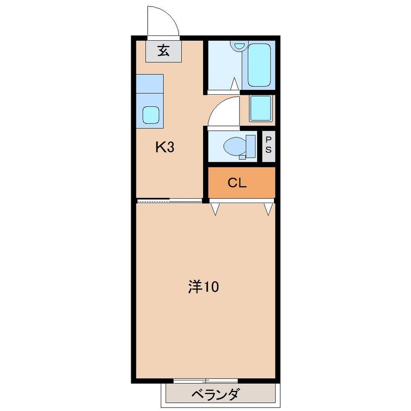 間取図 メゾン東浜