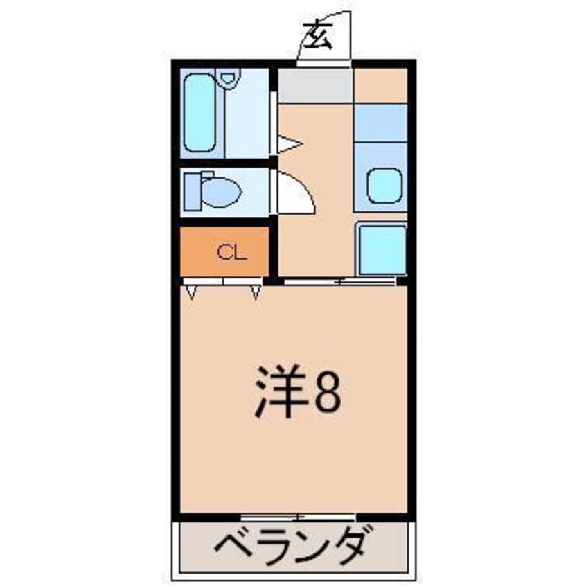 間取図 メゾン東浜