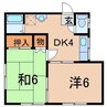 ＩＳコーポ 2Kの間取り