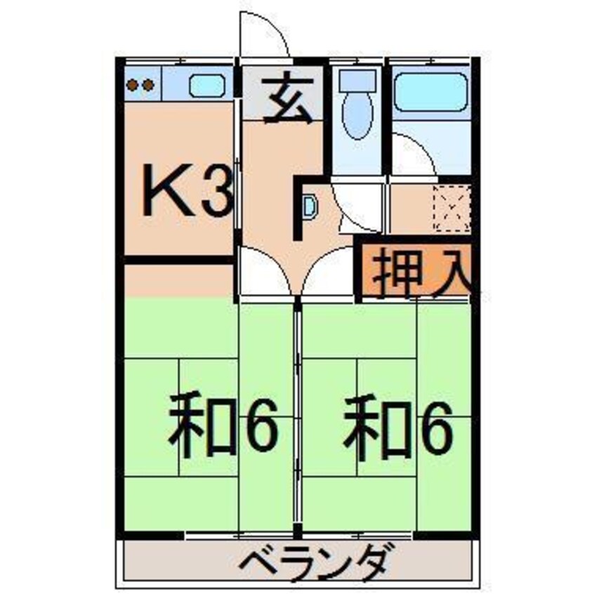 間取図 第三光栄荘