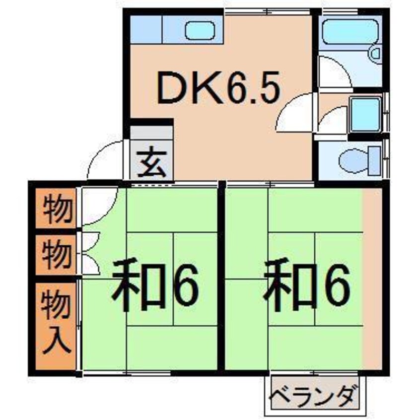 間取図 エポアール瀬戸B棟