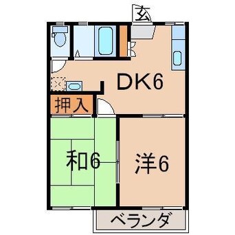 間取図 リリカルハウス