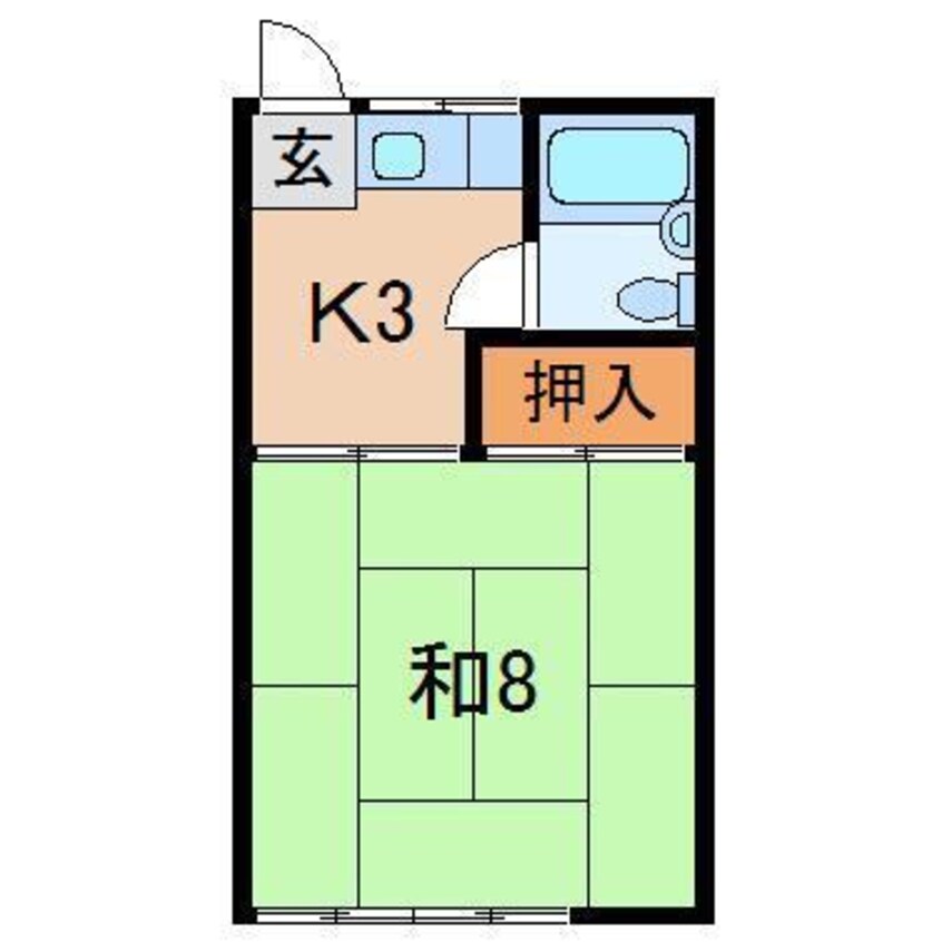 間取図 清水ケ丘ハイツ