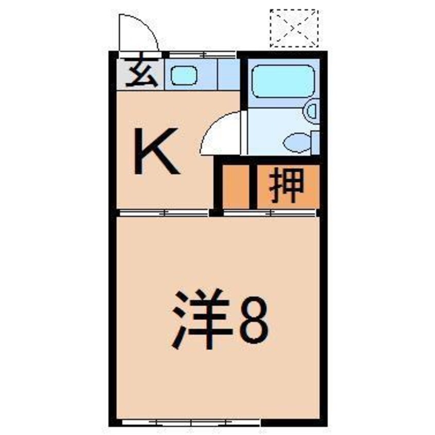 間取図 清水ケ丘ハイツ