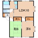 佐久間ハイムＡの間取図