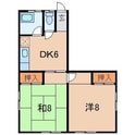 やまびこハイムＡの間取図