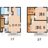 ガーデンハイツ 2LDKの間取り