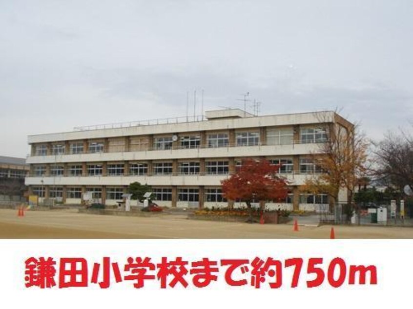 福島市立鎌田小学校(小学校)まで750m パレスシンコウB