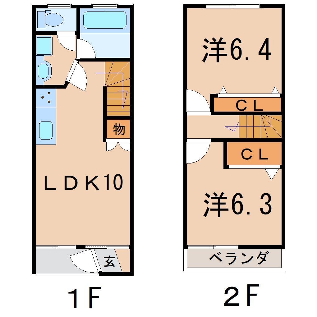 間取り図 リバービューII
