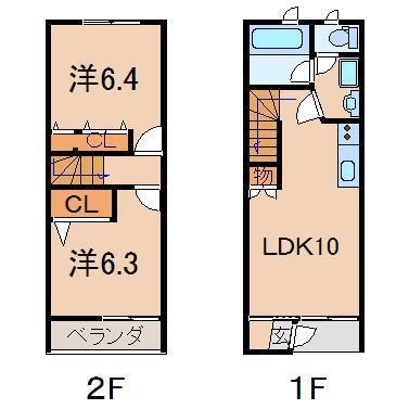 間取り図 リバービューII