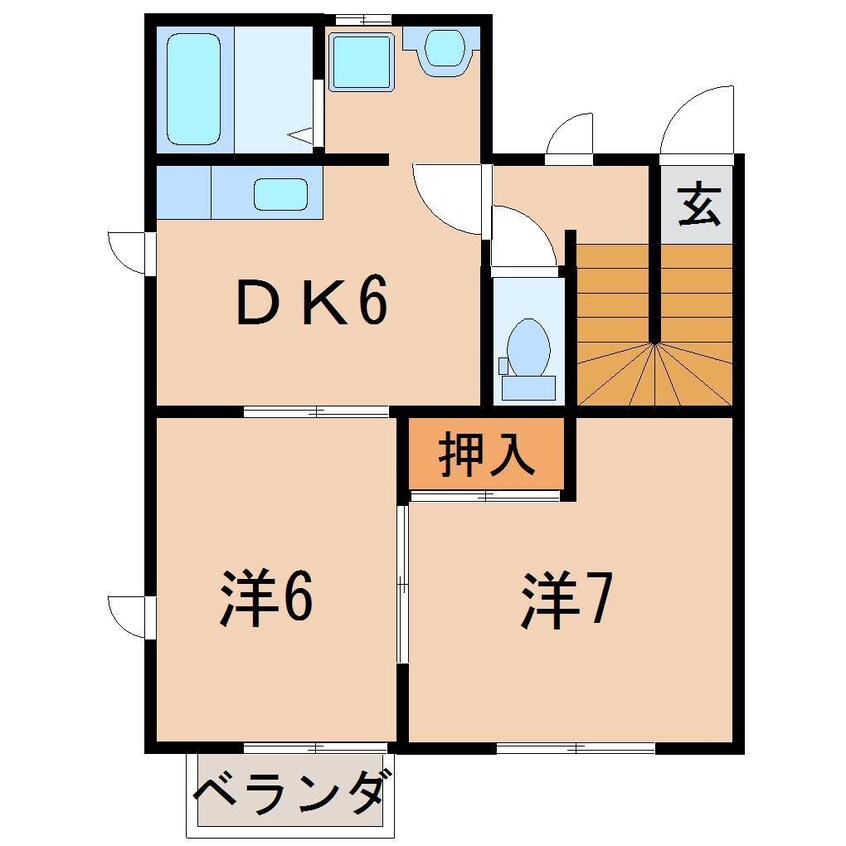 間取図 ストリームテラス