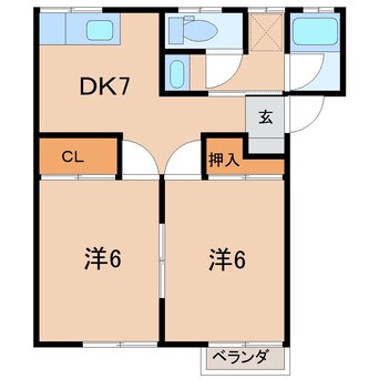 間取図 クレストコート