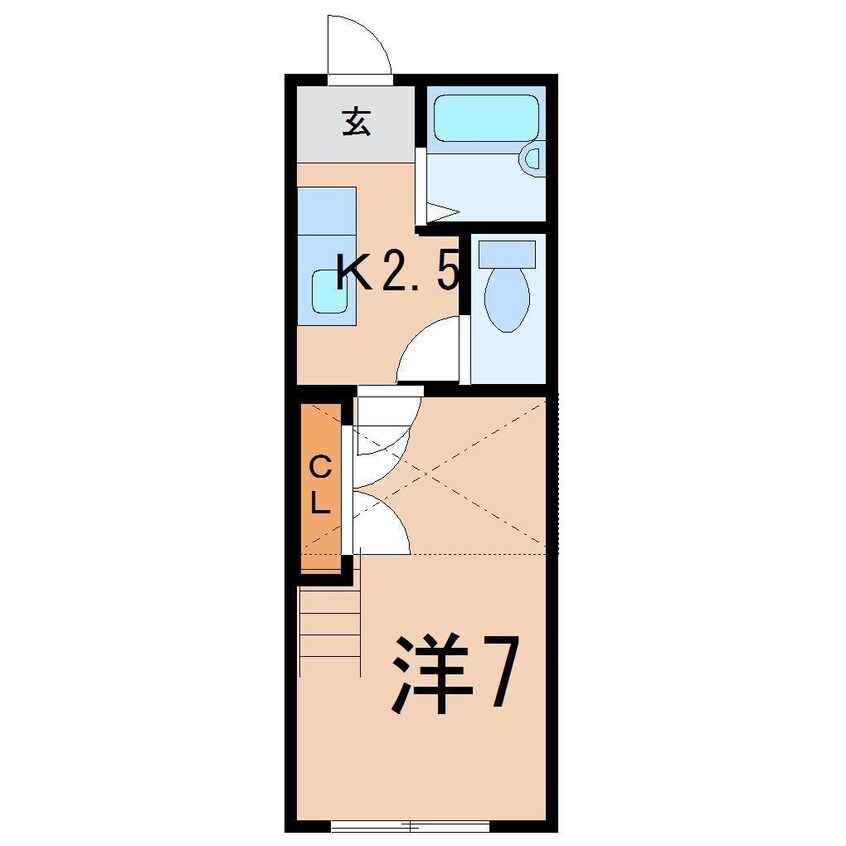 間取図 アトリエM