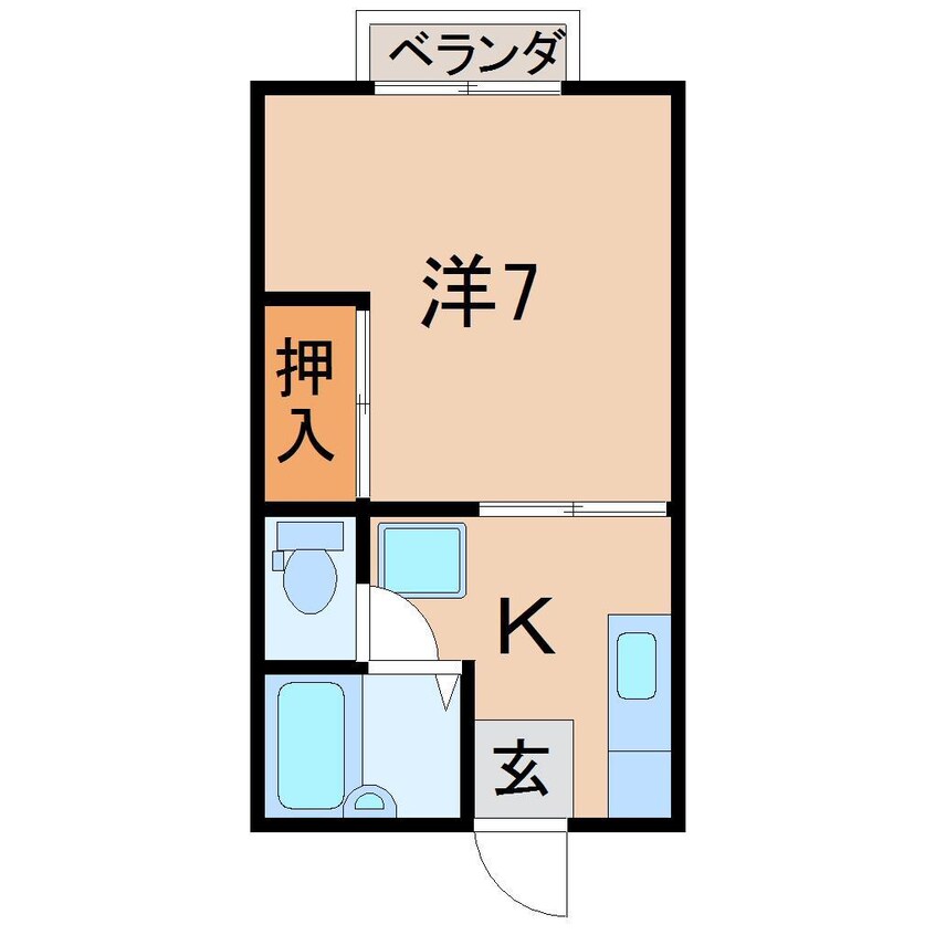 間取図 カーサビアンカ