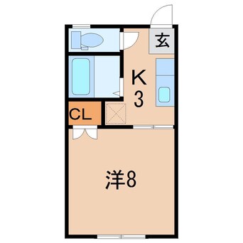 間取図 ジュマベール桑折