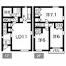 ステーシア（A・E） 3LDKの間取り
