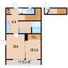 アクシィヴVII 2Kの間取り