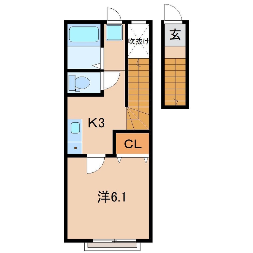 間取図 メゾン・ド・ATYS　B