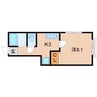 メゾン・ド・ATYS　B 1Kの間取り