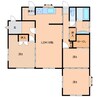 一本杉貸家 3LDKの間取り