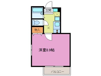 間取図 フォレストコーポ