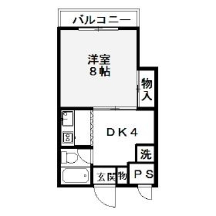 間取図 サンハイムⅡ