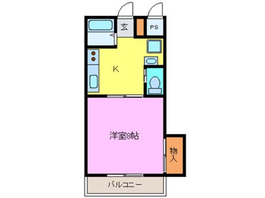 間取図 サンハイムⅡ