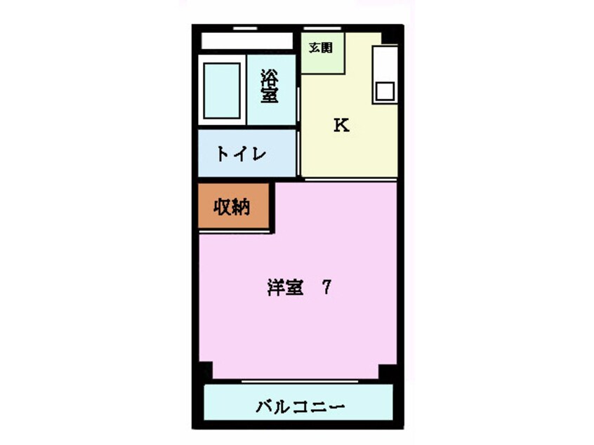 間取図 ワコーハイツ