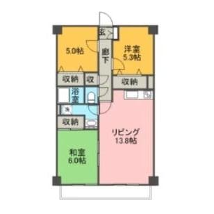 間取り図 グレース伏見Ａ・Ｂ