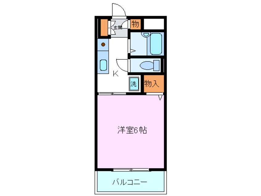 間取図 シャトー望月Ｄ棟