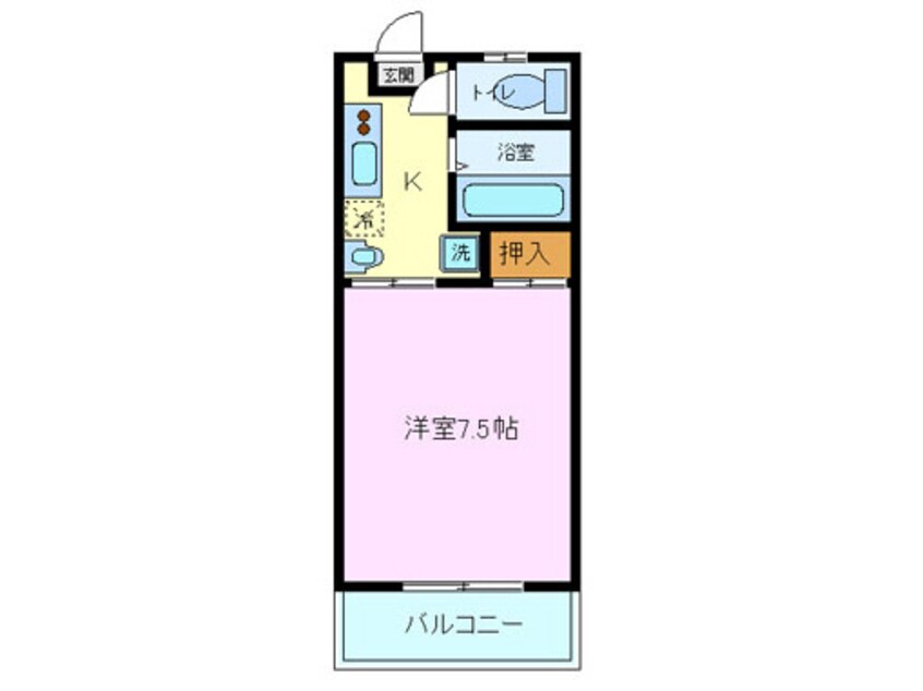 間取図 グレース徳倉