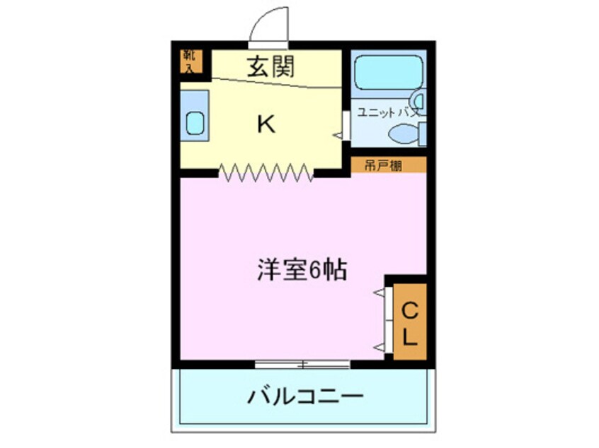 間取図 いちょうハウス