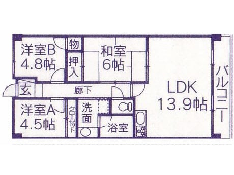 間取り図 マルシオン・マルジュ