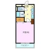 ロイヤルキャビン井坂 1Kの間取り