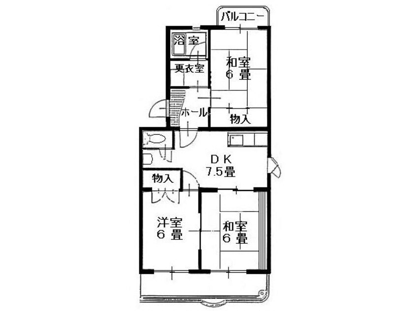 間取図 コンフォート伏見