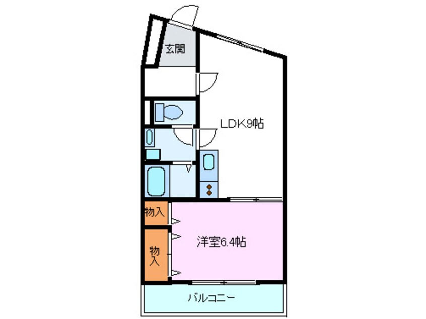 間取図 京屋ハイツⅠ